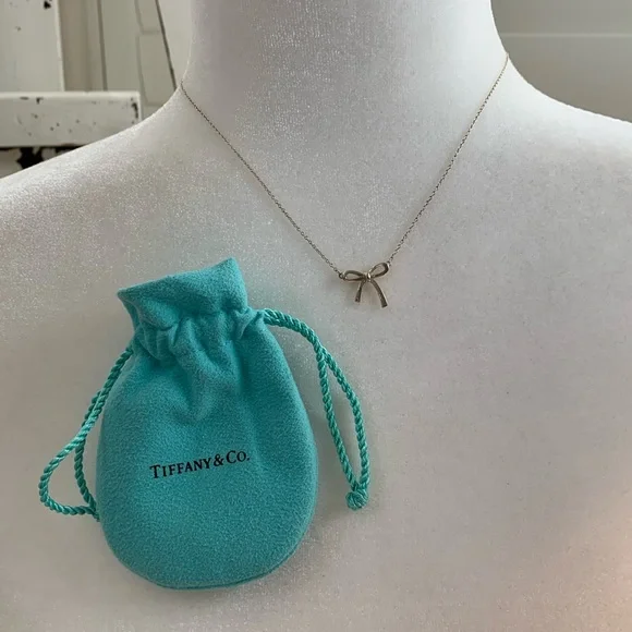 Tiffany&Co. bow necklace - Picture 6 of 7